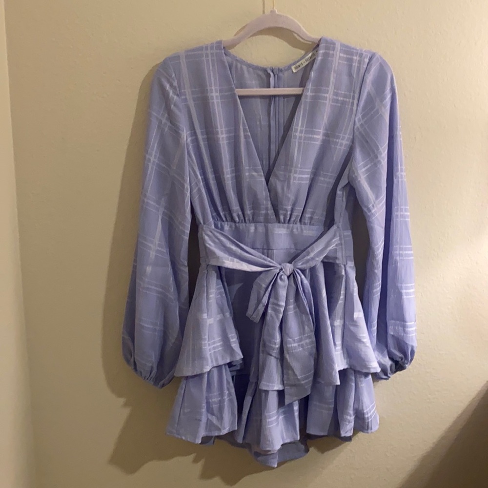 Saint & Secrets lavender romper